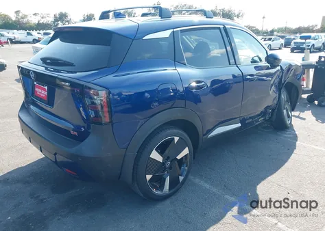 2025 Nissan Kicks Sr Fwd from USA, damaged, VIN 3N8AP6DA7SL403280